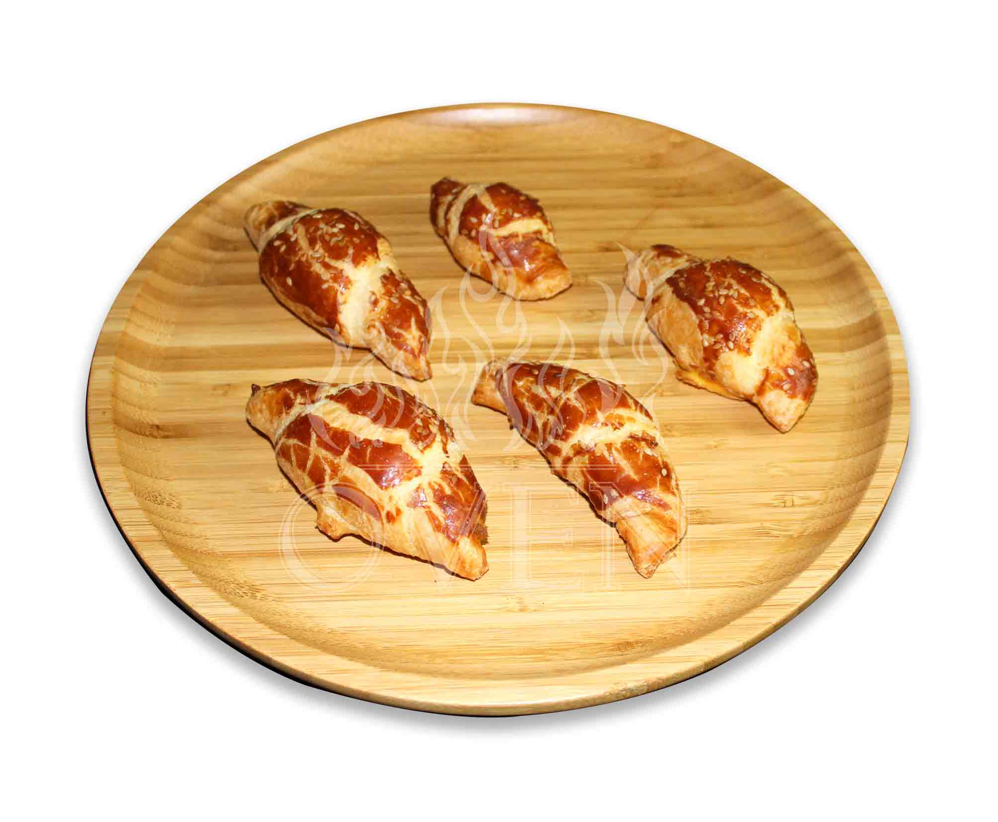 Mutaki from croissant dough with nuts